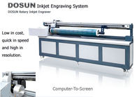UV 빛 회전하는 잉크 제트 직물 조각 기계, 회전하는 인쇄 디지털 장비